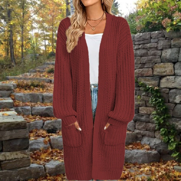 Women's and Curvy Lantern Sleeve Duster