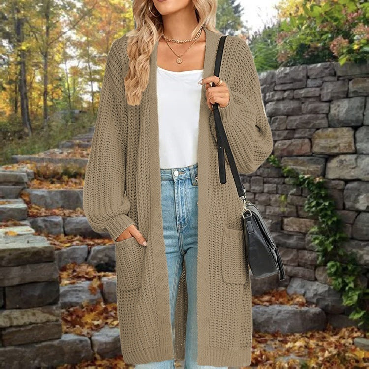 Women's and Curvy Lantern Sleeve Duster